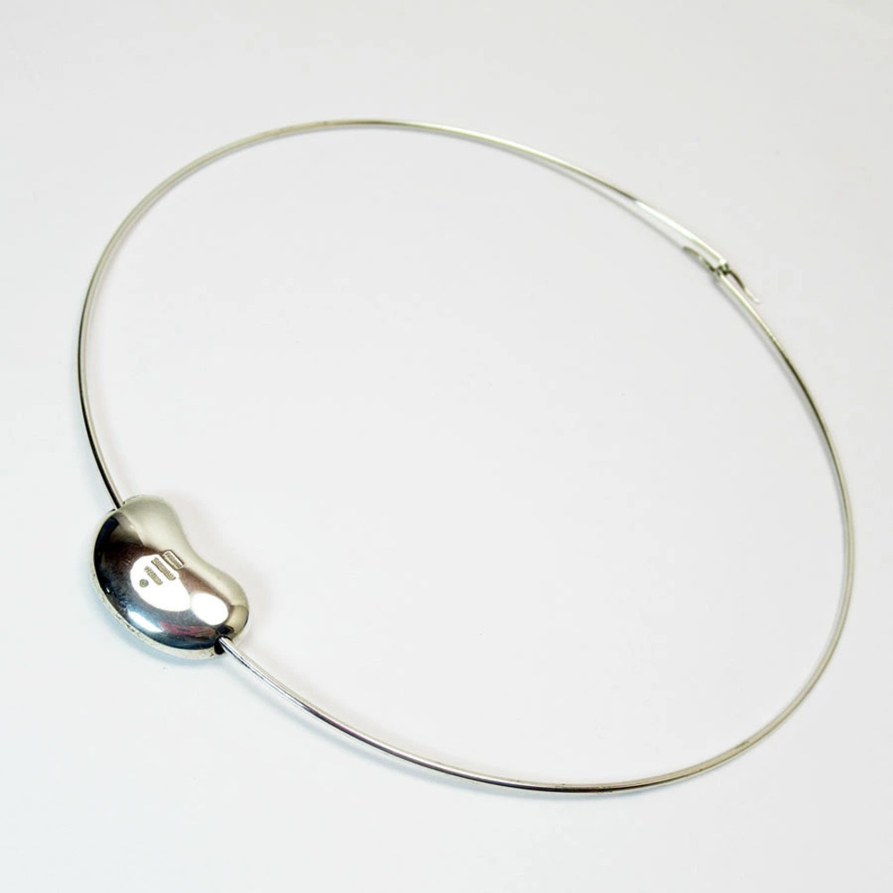Tiffany Co Necklace Choker Sterling Silver